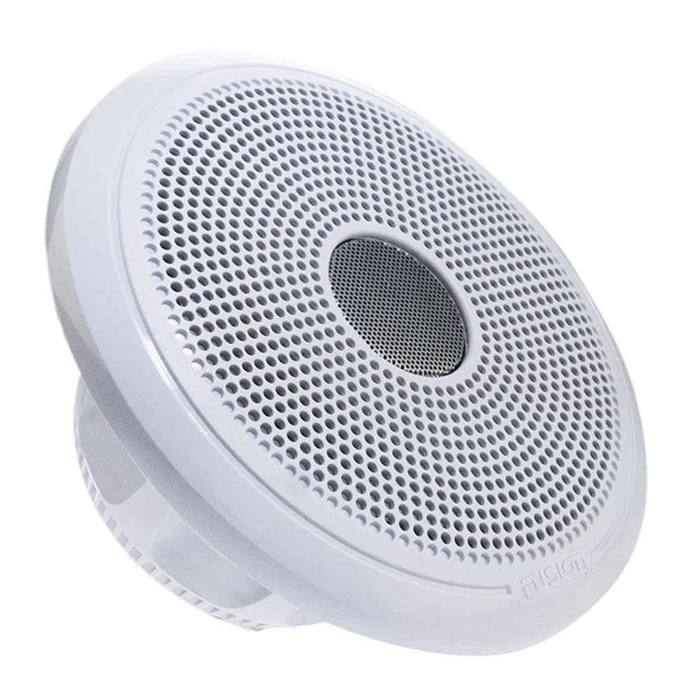 Fusion XS-F77CWB XS Series 7.7&quot; Classic Marine Speakers - White  Black Grill Options [010-02197-00]