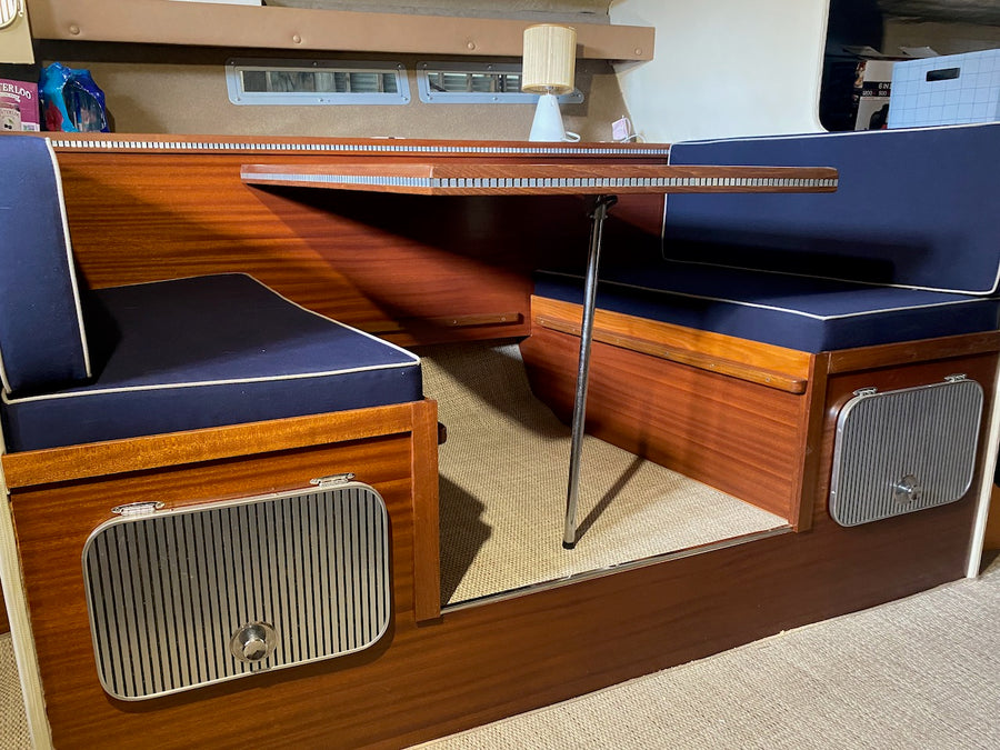Chris Craft Cabin Refit in Philippine Mahogany