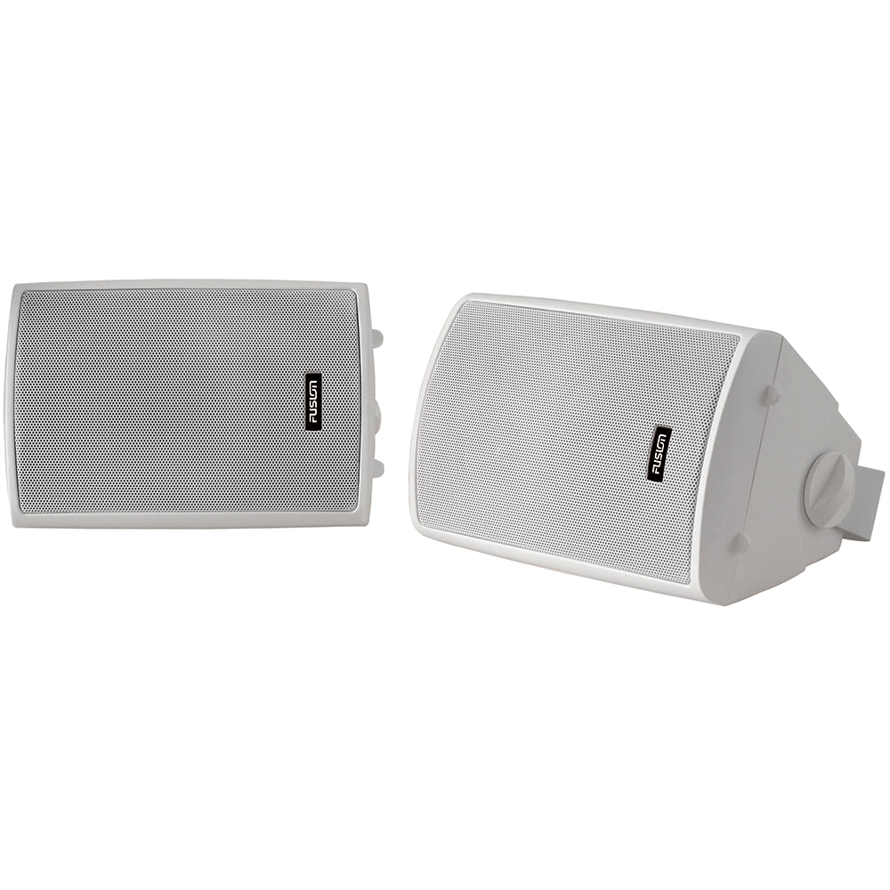 Fusion 4&quot; Compact Marine Box Speakers - (Pair) White [MS-OS420]