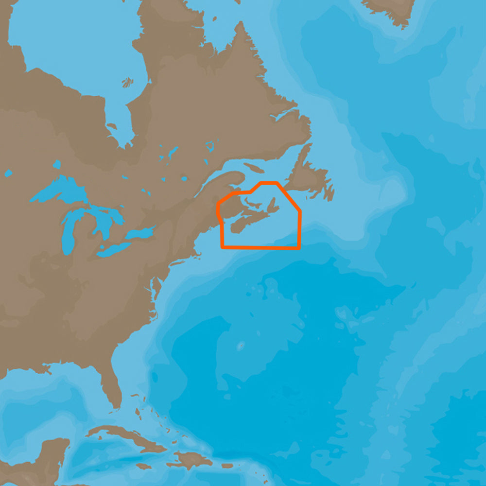 C-MAP  4D NA-D938 Fundy, Nova Scotia Pei &amp; Cape Breton [NA-D938]