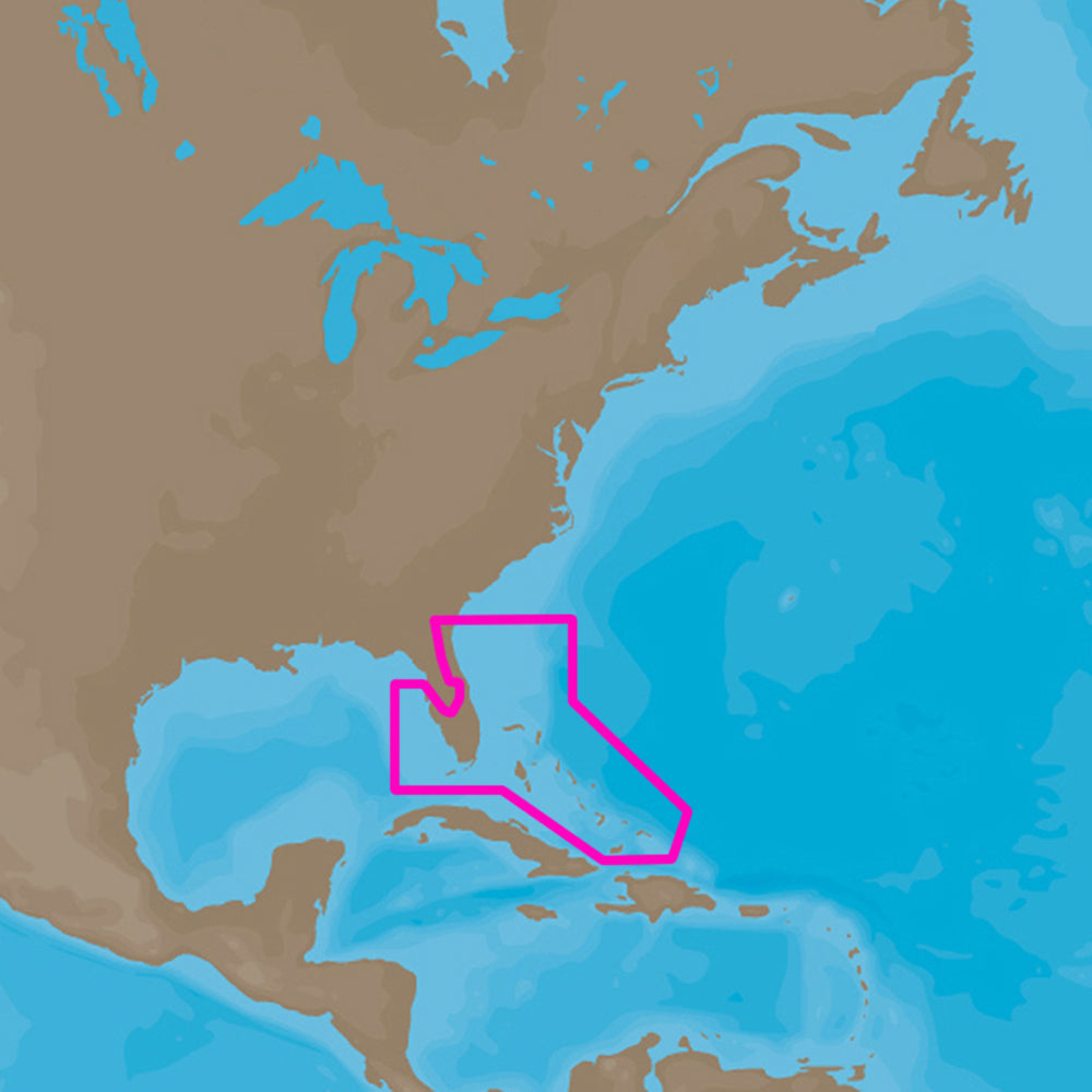 C-MAP  4D NA-D943 Florida &amp; The Bahamas [NA-D943]