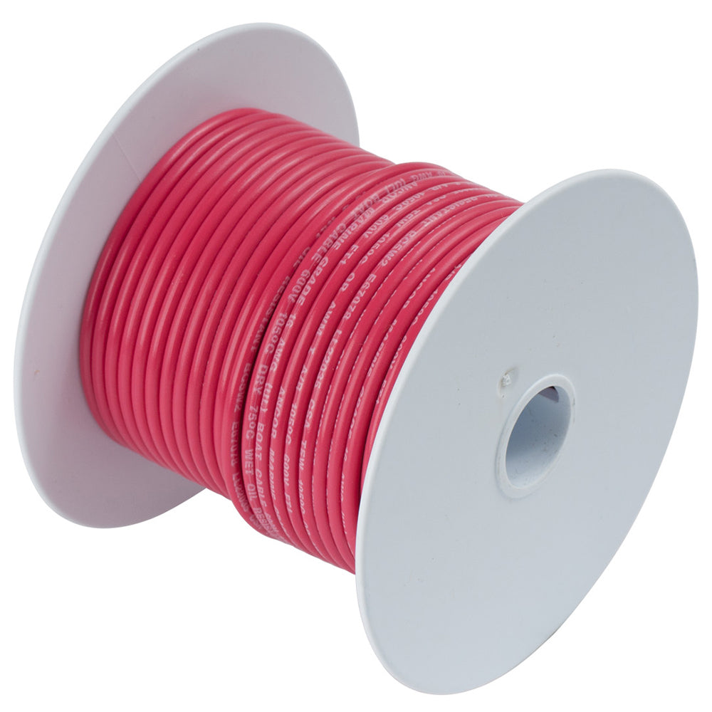 Ancor Red 14 AWG Tinned Copper Wire - 250&#39; [104825]