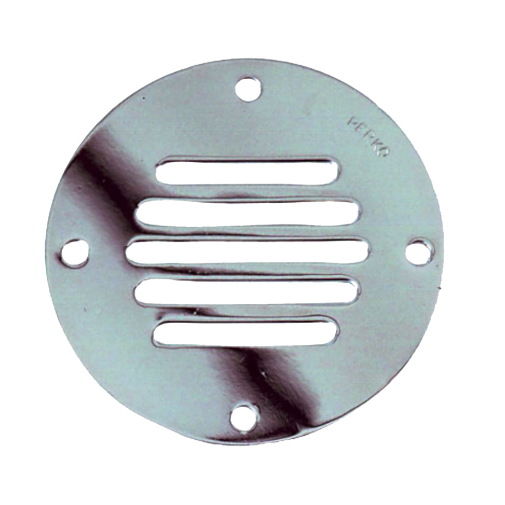 Perko Chrome Plated Brass Round Locker Ventilator - 3-1/4&quot; [0330DP2CHR]