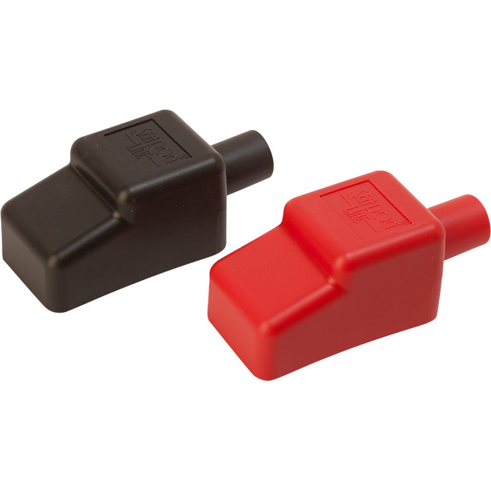 Sea-Dog Battery Terminal Covers - Red/Black - 5/8&quot; [415115-1]