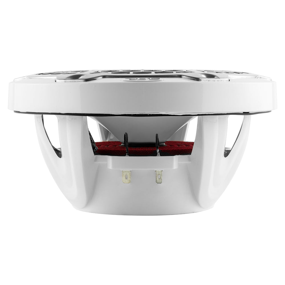 DS18 New Edition HYDRO 8&quot; 2-Way Marine Speakers w/RGB LED Lighting 375W - White [NXL-8M/WH]