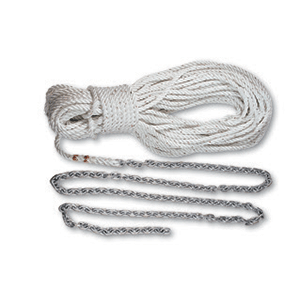 Lewmar Anchor Rode 215&#39;-15&#39; of 1/4&quot; Chain  200&#39; of 1/2&quot; Rope w/Shackle [69000334]