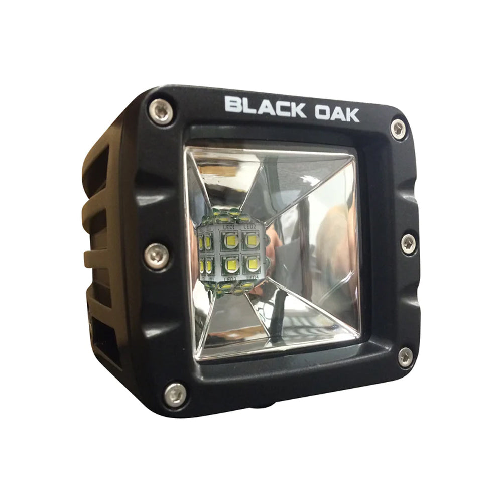 Black Oak 2&quot; LED Light Pod - Scene Optics - Black Housing - Pro Series 3.0 [2SL-POD10CR]