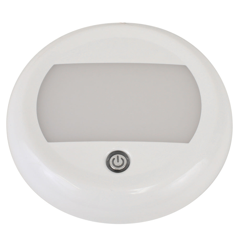 Scandvik 5&quot; Dome Light w/Switch  3 Stage Dimming - 10-30V - IP67 [41323P]