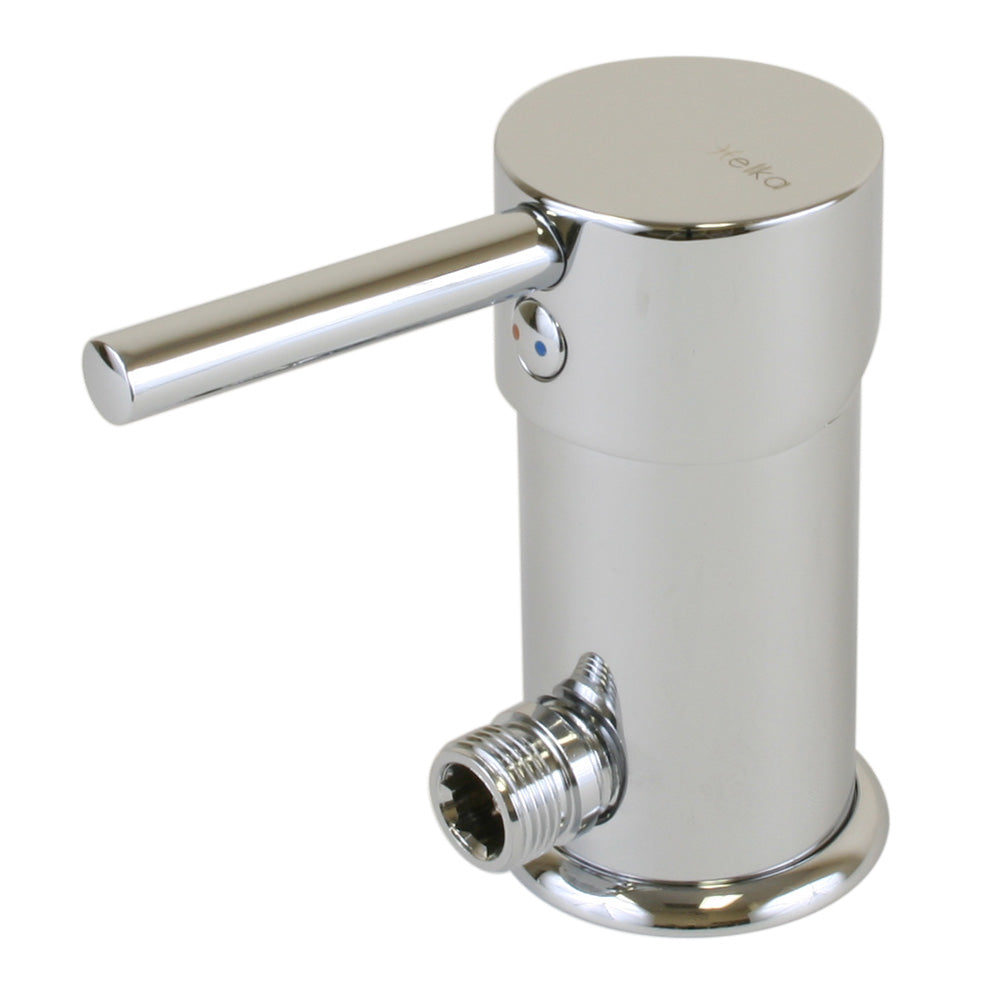 Scandvik Minimalistic Compact Single Level Mixer - Deck Mount - 3/8&quot;  1/2&quot; Fittings [16201]