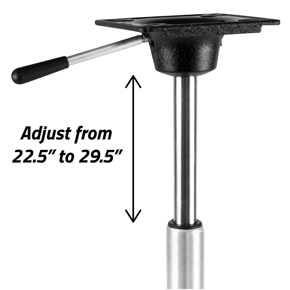 Wise King Pin Power Rise Pedestal - Adjusts 22.56&quot; to 29.5&quot; [8WD2002]
