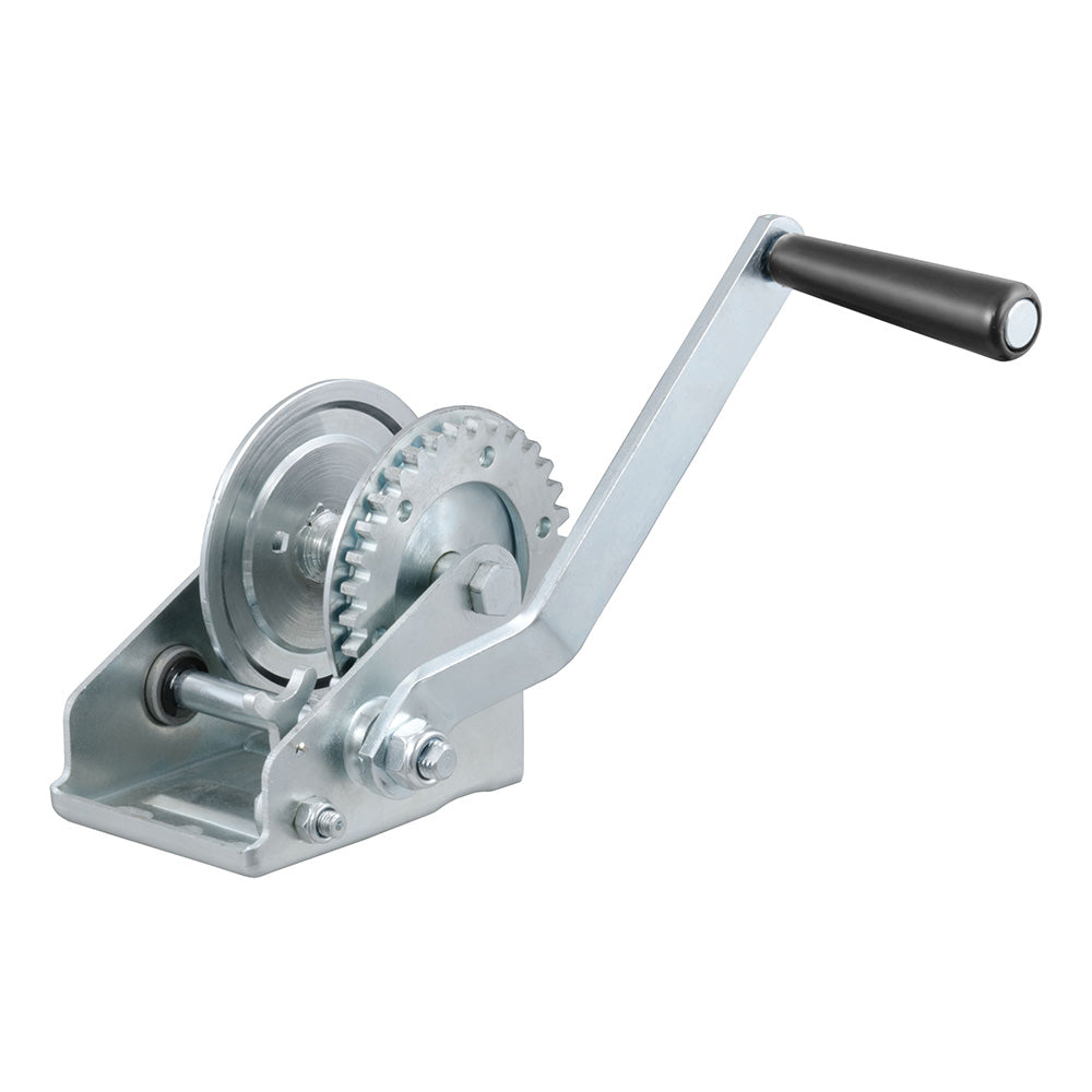 CURT Hand Crank 900 lb. Winch - 6-1/2&quot; Handle [29423]