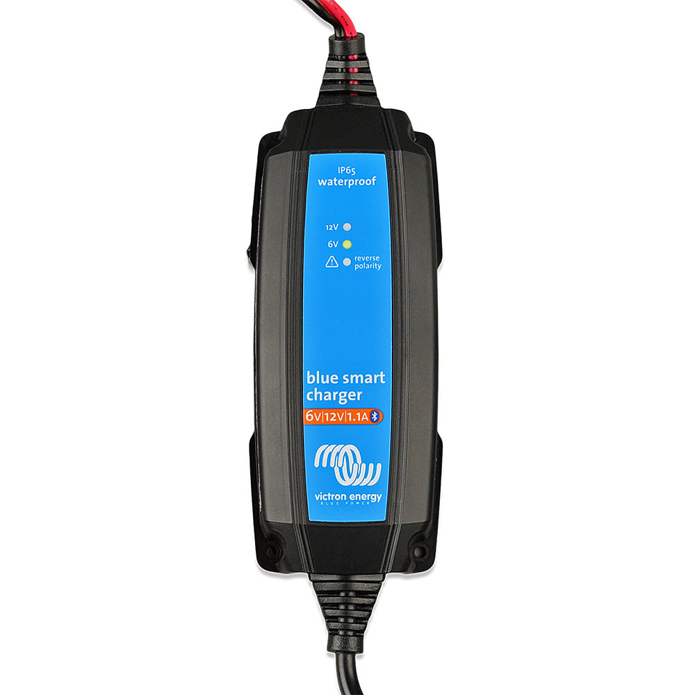 Victron Blue Smart IP65 Charger - 6V/12V - 1.1A - 120V NEMA 1-15 Retail (UL 1236) [BPC120134124R]