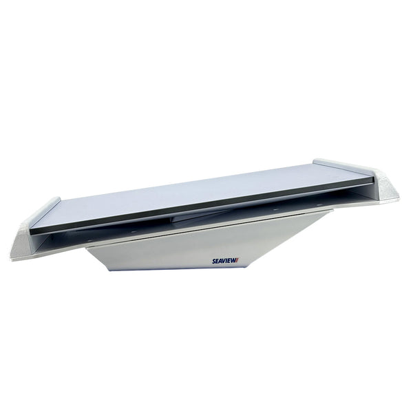 Seaview Gen 3 Standard Starlink Antenna Mount w/8 Degree Wedge Base - White