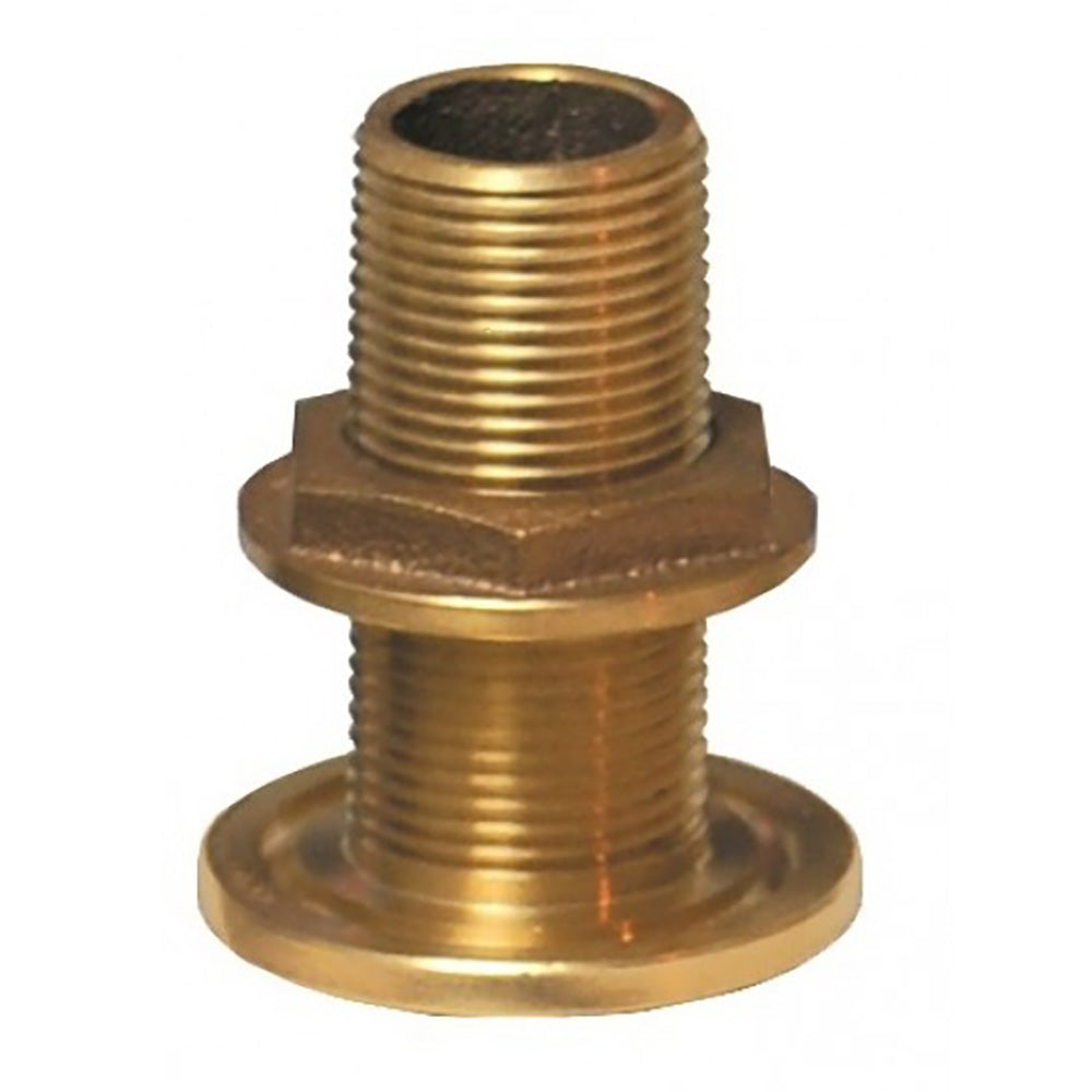 GROCO 2-1/2&quot; Bronze Thru-Hull Fitting w/Nut [TH-2500-W]