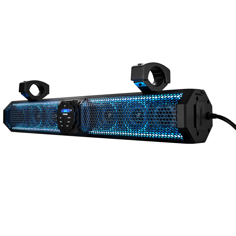 DS18 26&quot; Marine Amplified Sound Bar w/Bluetooth 600W w/6 Speaker System  RGB LED [SB26BTXRGB]