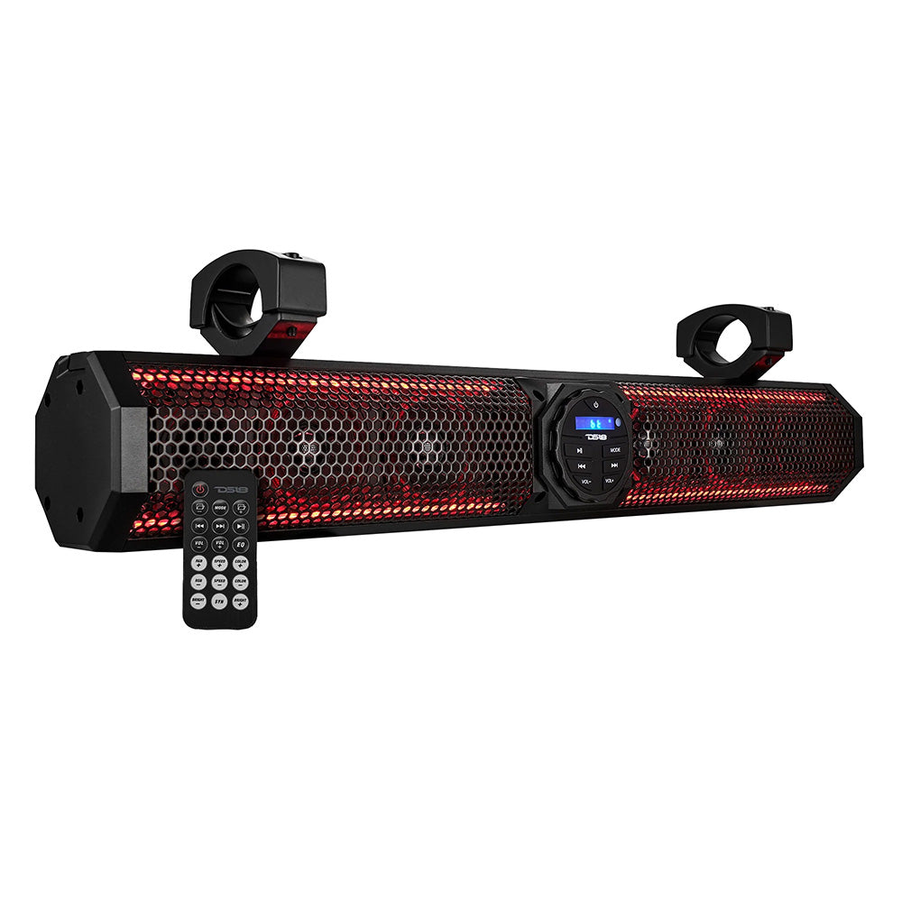 DS18 26&quot; Marine Amplified Sound Bar w/Bluetooth 600W w/6 Speaker System  RGB LED [SB26BTXRGB]