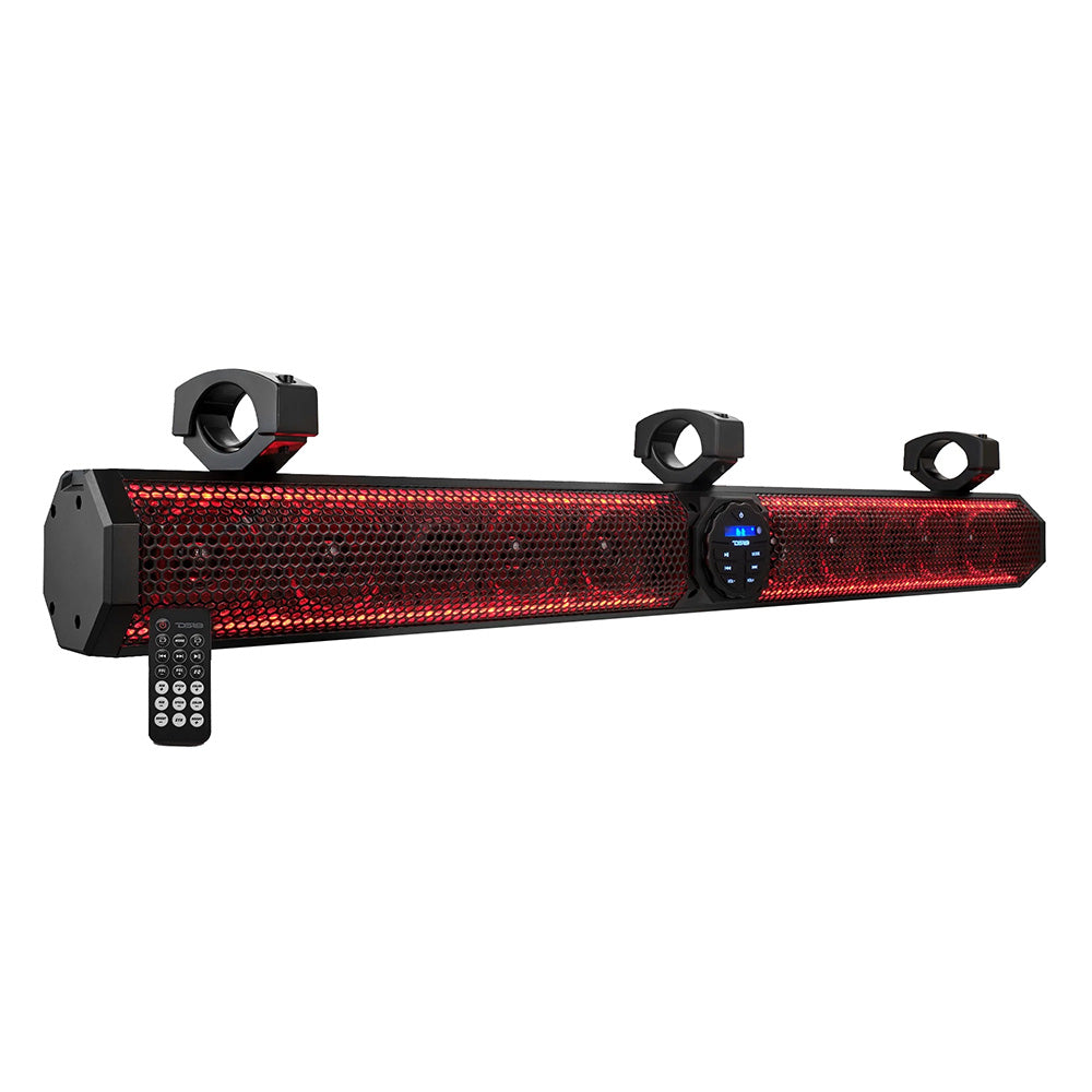 DS18 37&quot; Marine Amplified Sound Bar w/Bluetooth 1200W w/10 Speaker System  RGB LED [SB37BTXRGB]