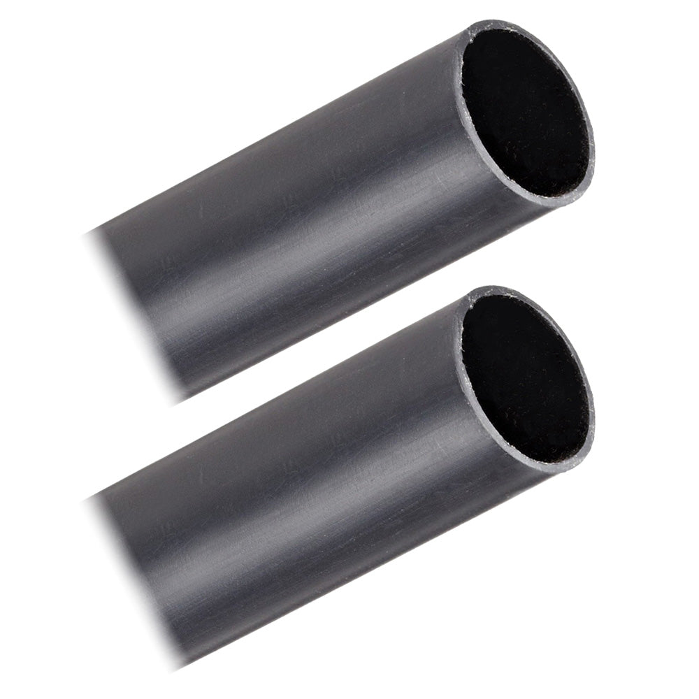 Pacer Battery Cable Heavy Wall Heat Shrink Tubing - 1&quot; x 12&quot; - Black (2-Pieces) [BHW1-12BK-2]