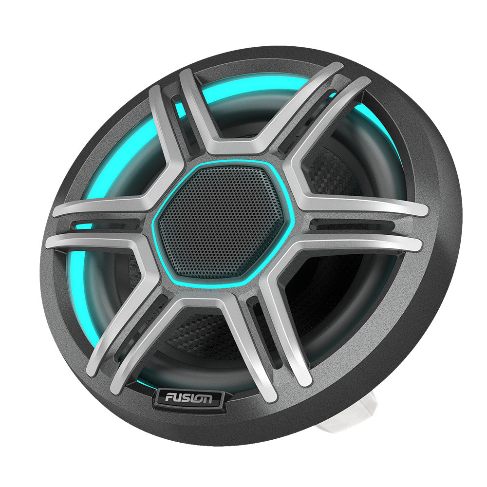 Fusion Apollo 6.5&quot; LED Marine Speakers w/Sports Grey Grille [010-02918-03]