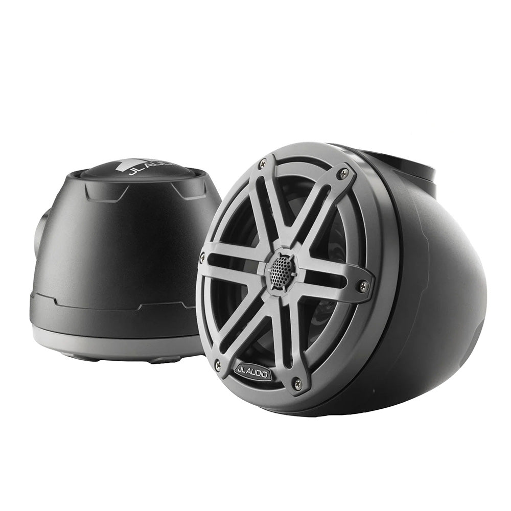 JL Audio M3 VeX Series 6.5&quot; Enclosed Coaxial Speakers w/Grey Sports Grilles - M3-650VEX-Mb-S-Gm [010-03257-00]