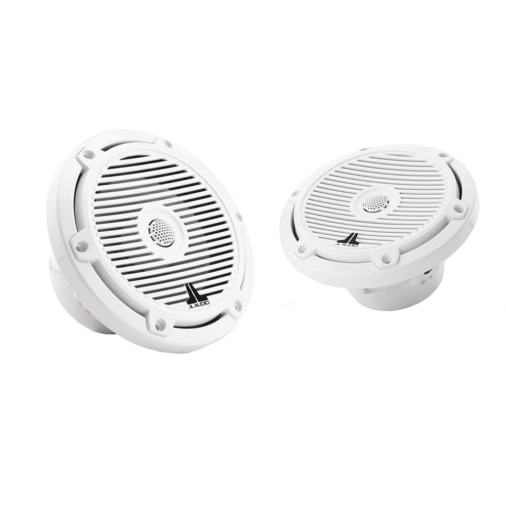 JL Audio M3 Series 6.5&quot; Marine Coaxial Speakers w/Gloss White Classic Grilles - M3-650X-C-Gw [010-03060-00]