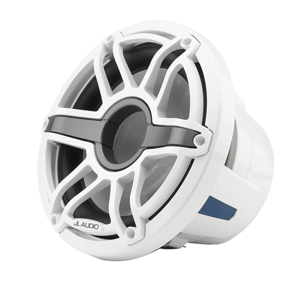 JL Audio M6 10&quot; Marine Infinite-Baffle Subwoofer w/Gloss White Sport Grille - M6-10IB-S-GwGw-4 [010-03084-00]