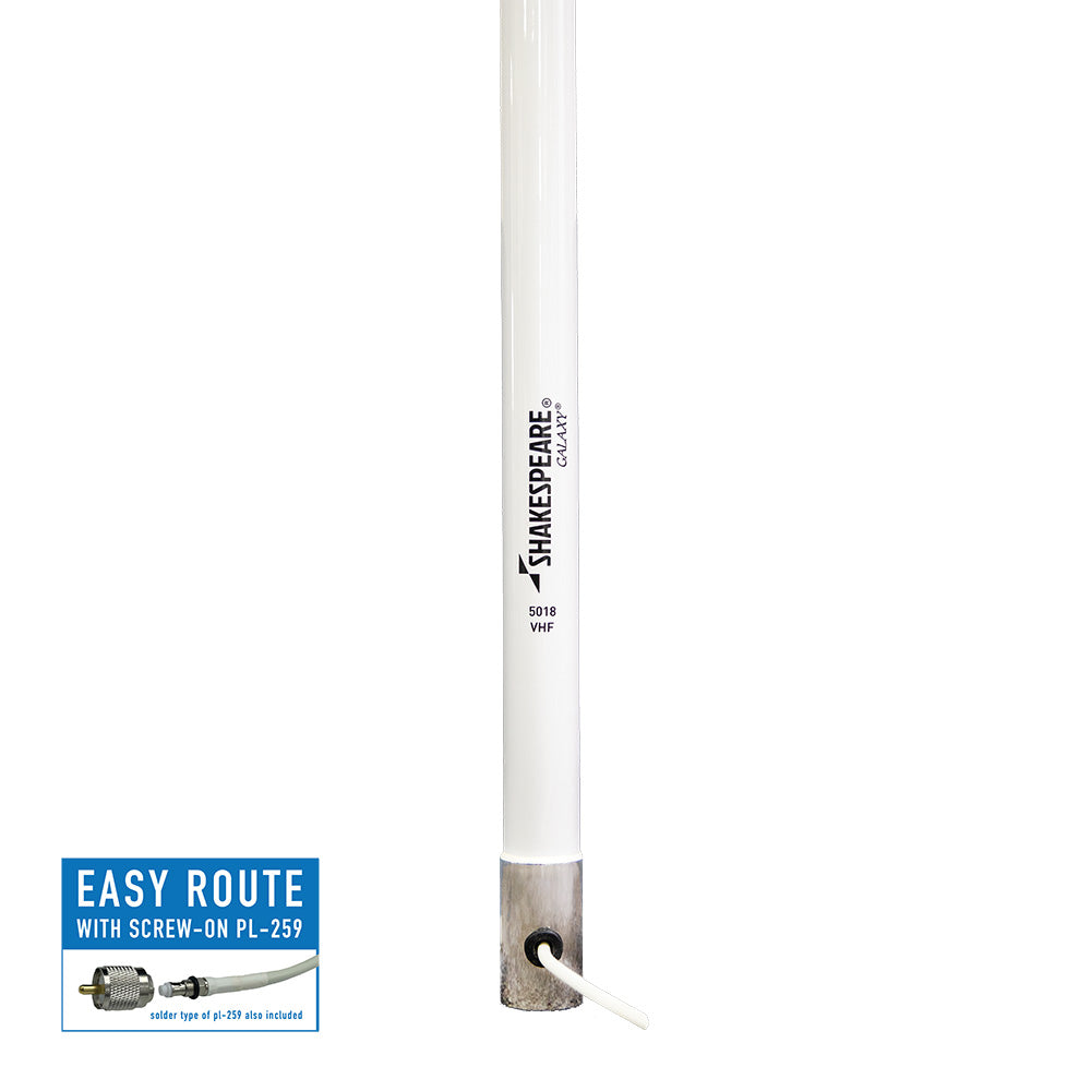 Shakespeare Galaxy 5018 15&#39; 2 VHF Antenna - 9dB Gain [5018]