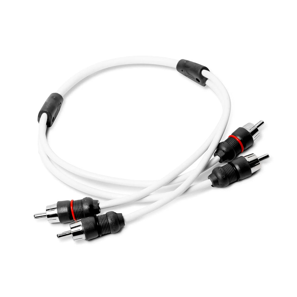 JL Audio 2-Channel 1.5&#39; Marine Audio RCA Cable - XMD-WHTAIC2-1.5 [010-13554-00]