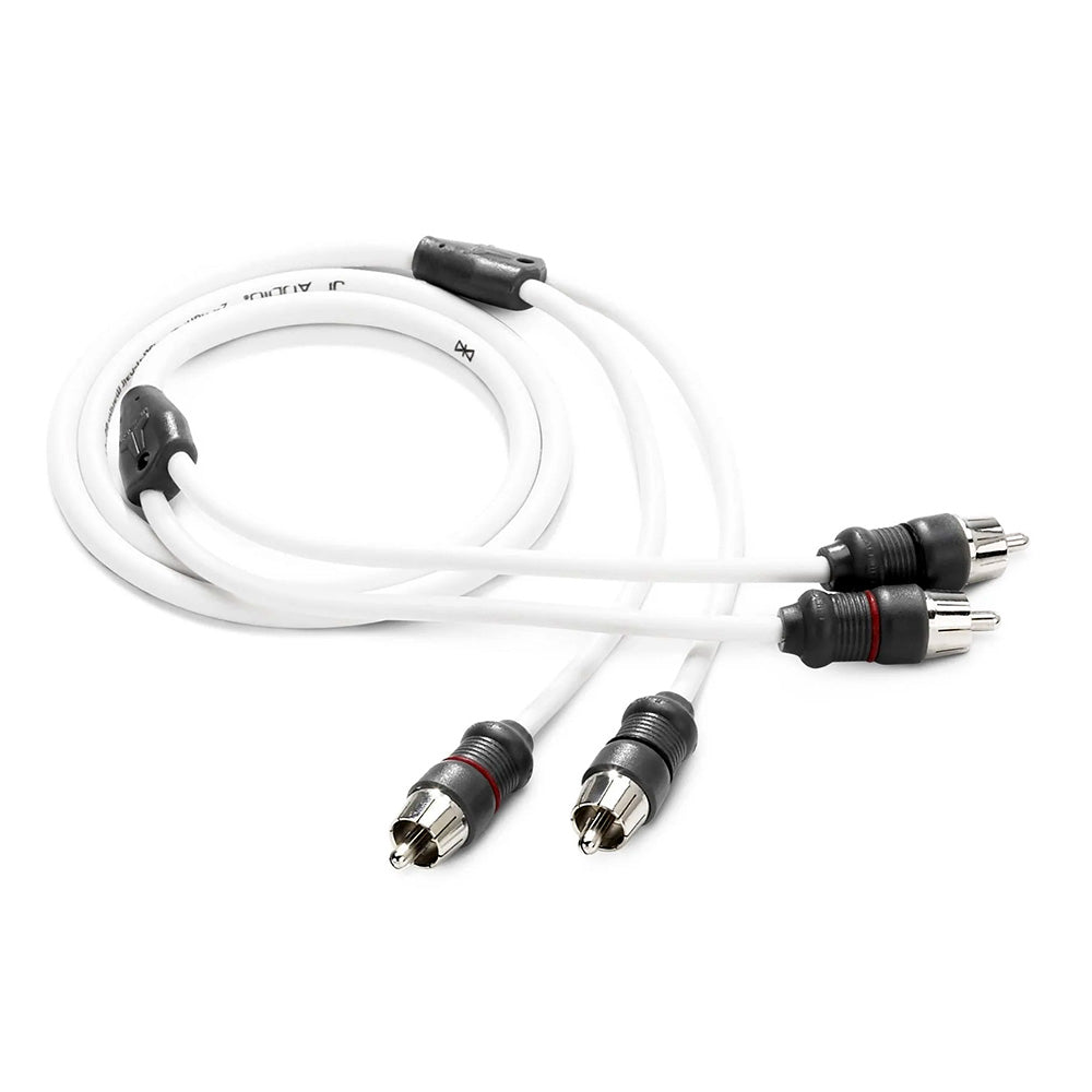 JL Audio 2-Channel 3&#39; Marine Audio RCA Cable - XMD-WHTAIC2-3 [010-13446-00]