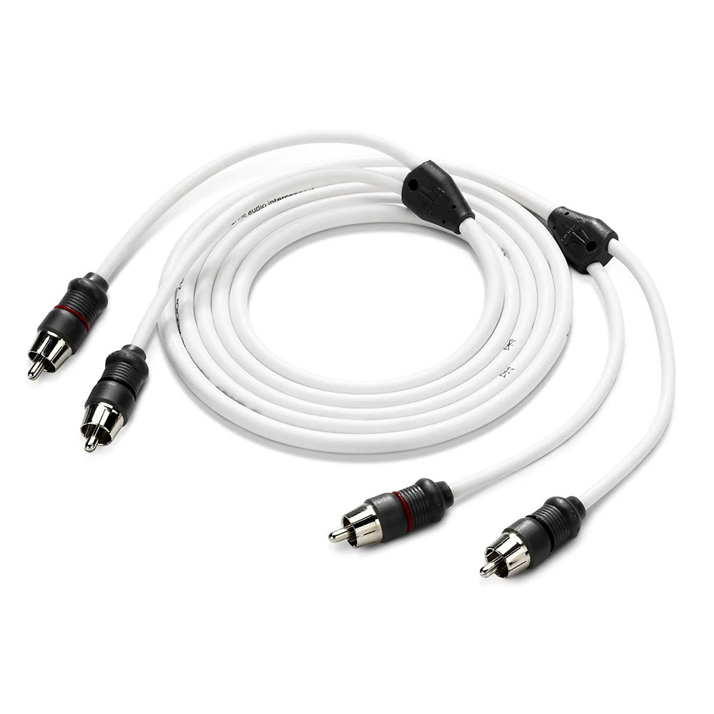 JL Audio 2-Channel 6&#39; Marine Audio RCA Cable - XMD-WHTAIC2-6 [010-13413-00]