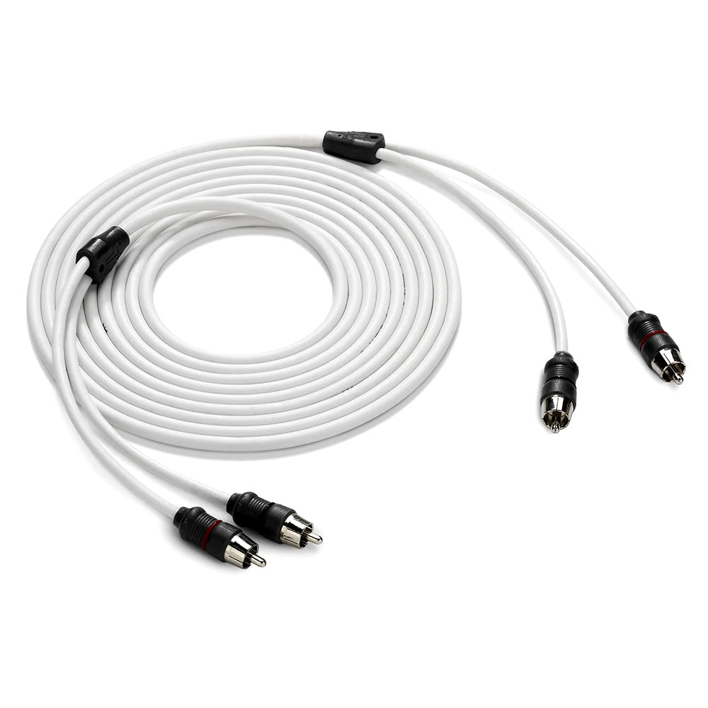 JL Audio 2-Channel 12&#39; Marine Audio RCA Cable - XMD-WHTAIC2-12 [010-13414-00]