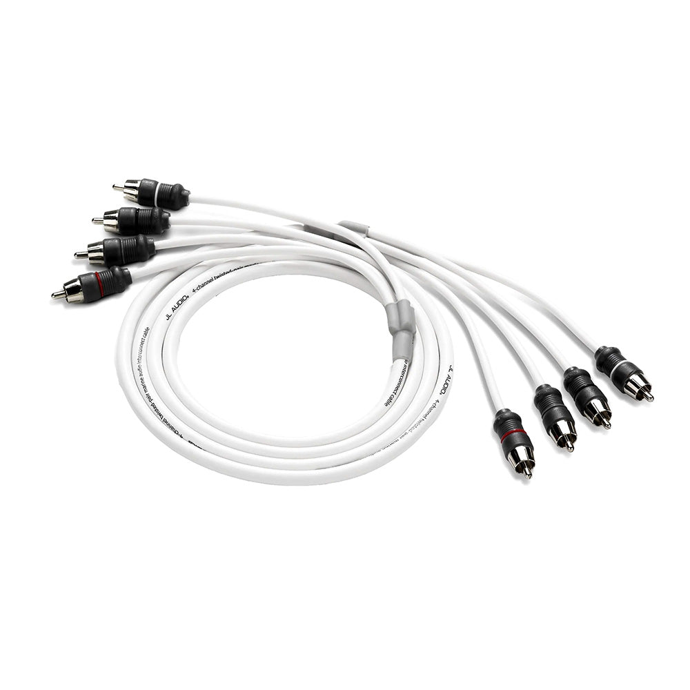 JL Audio 4 Channel 6&#39; Marine Audio RCA Cable - XMD-WHTAIC4-6 [010-13473-00]