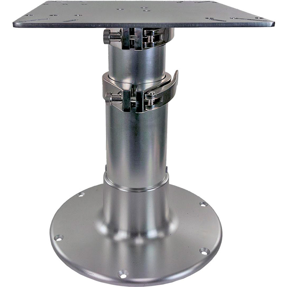 Springfield Pedestal - 3-Stage Table - 16&quot;-30&quot; - Brite Dip [1660236]