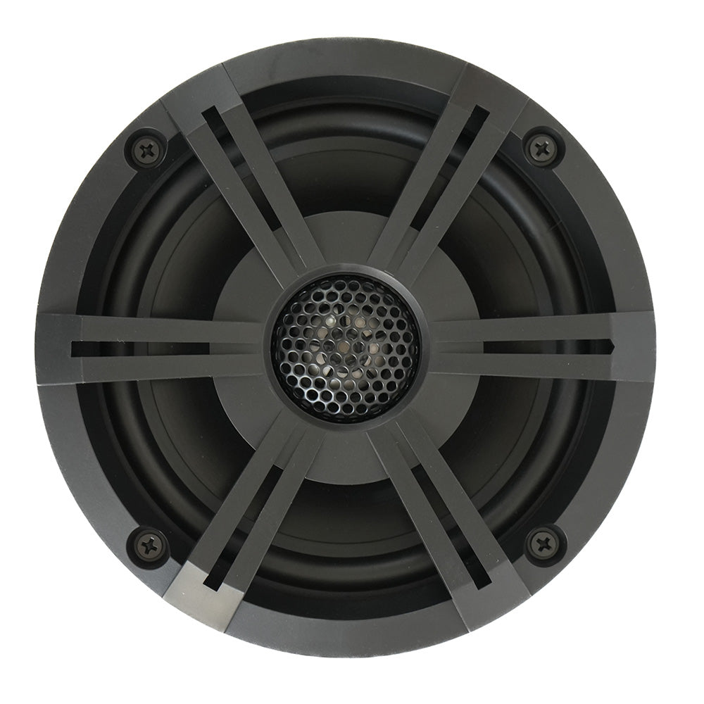 Banshee Marine 6.5&quot; Marine Speaker - Black Sports Grille [BAR-LS65-SB]