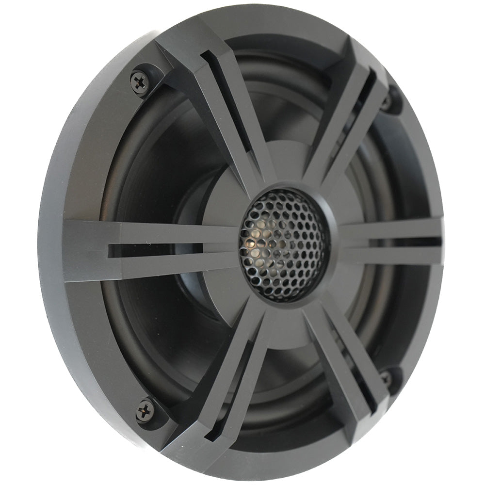 Banshee Marine 6.5&quot; Marine Speaker - Black Sports Grille [BAR-LS65-SB]