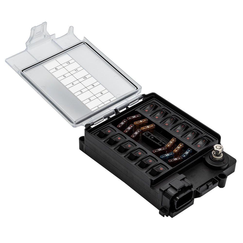 Maretron 12 Circuit Bypass Module NMEA 2K w/o Fuse Pack  Jumper Wire [CBMD12]