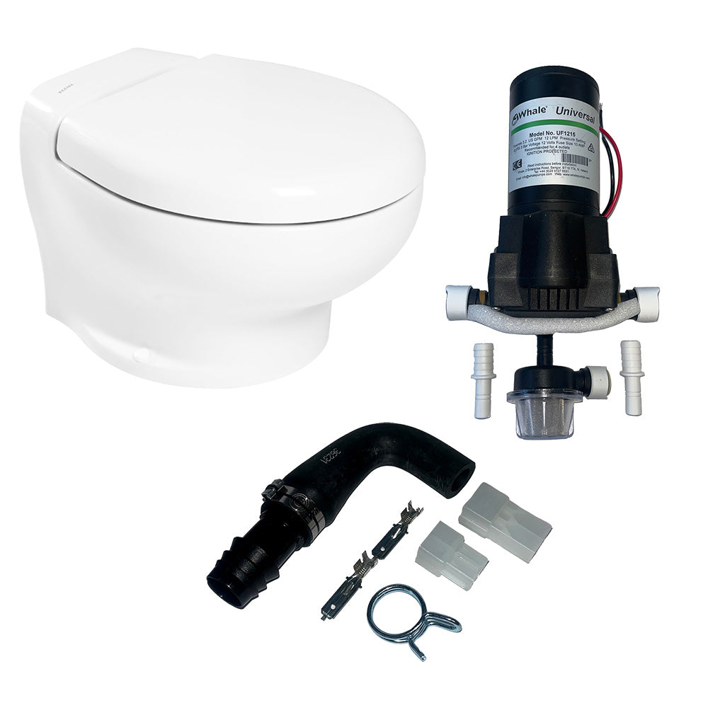 Thetford Nano Eco Compact Toilet Raw Water Kit w/Inlet Pump - 12V