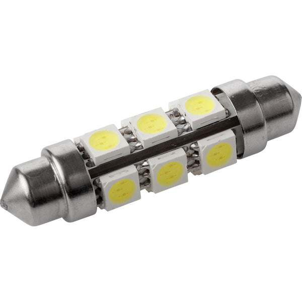 Sea-Dog All Around LED Festoon - Nickel Plated Brass