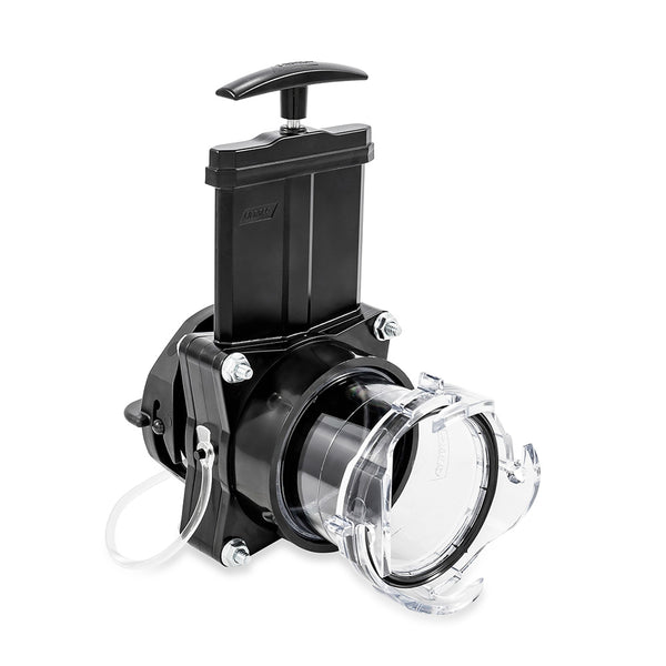 Camco 3" Gate Valve w/3.5" Clear Extension  Cap