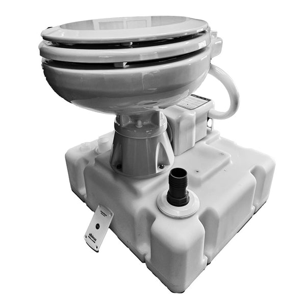 Albin Group Voyager Electric Compact Toilet System w/Tank - 12V