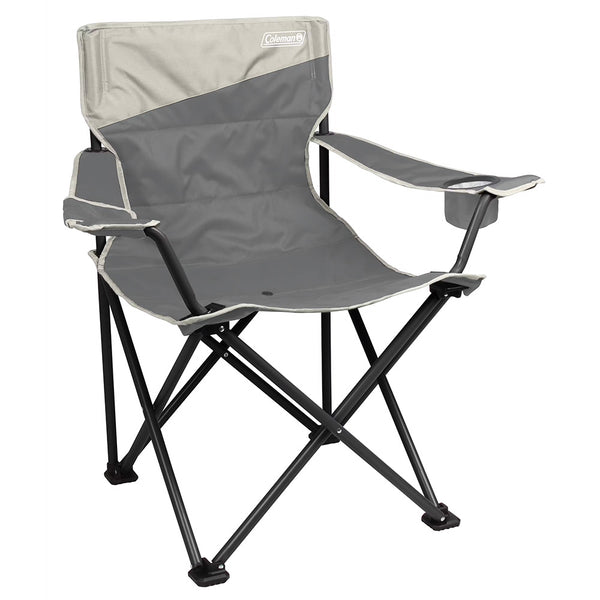 Coleman Big  Tall Quad Camping Chair - Grey [2178363]