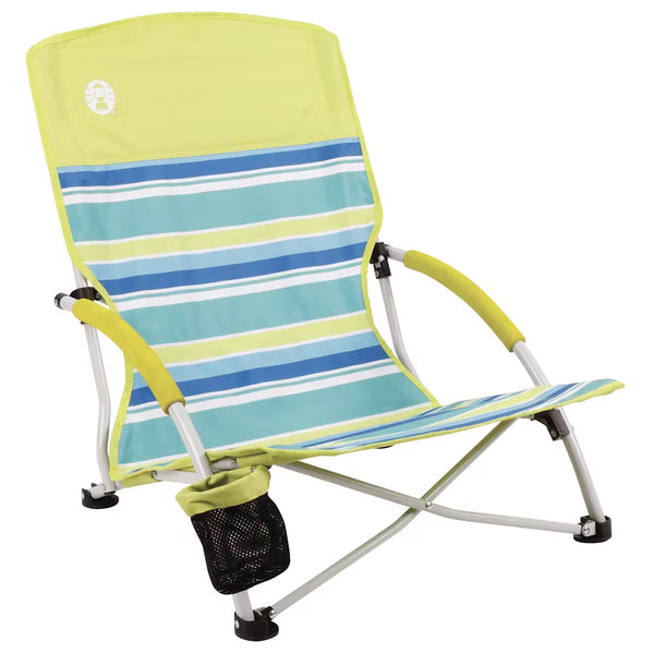 Coleman Utopia Breeze Beach Sling Chair - Yellow/Blue [2000019265]