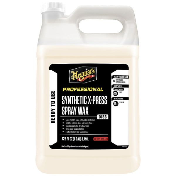 Meguiar's Synthetic X-Press Spray Wax - 1 Gallon