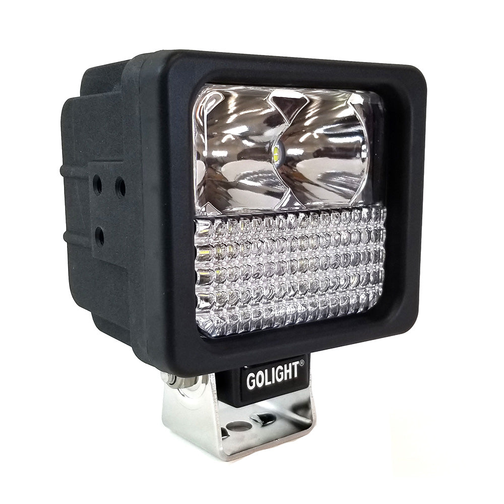 Golight GXL LED Hybrid Work Series Light Fixed Mount w/No Remote - 12V - Black [4023]