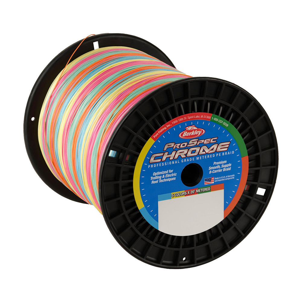 Berkley Prospec Chrome 5 x 20' Metered Braid - 80lb - 3000yd [1621893]