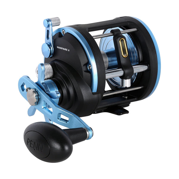 PENN WARII15LW Warfare II Level Wind 15 Right Hand Conventional Reel [1639127]