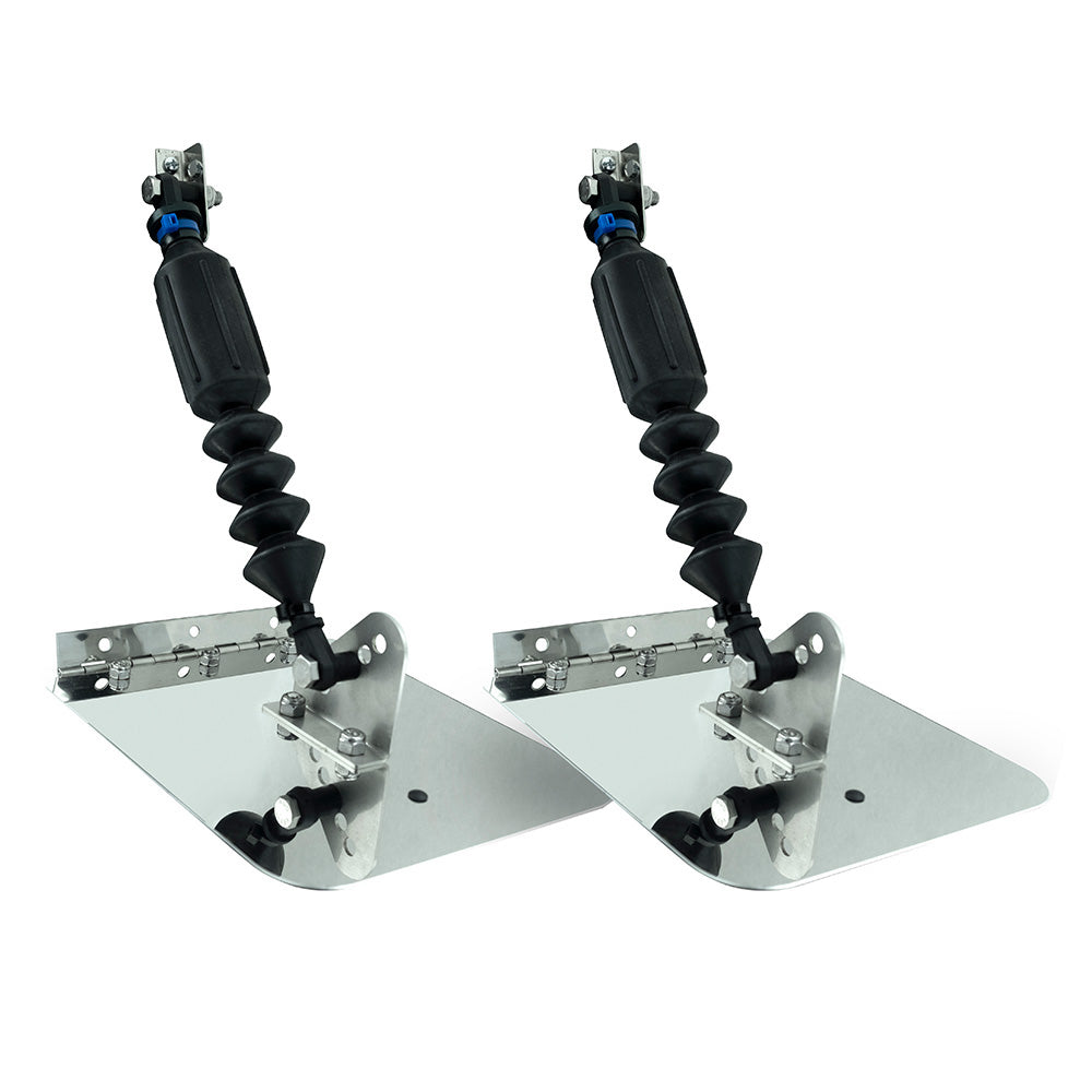 Smart Tab Trim Tabs by Lectrotab 7" x 8" f/10'-12' Boats w/20-25 HP