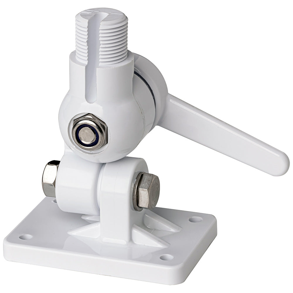 Scout Four-Way Nylon Ratchet Mount - White [PF AC NBASE001]
