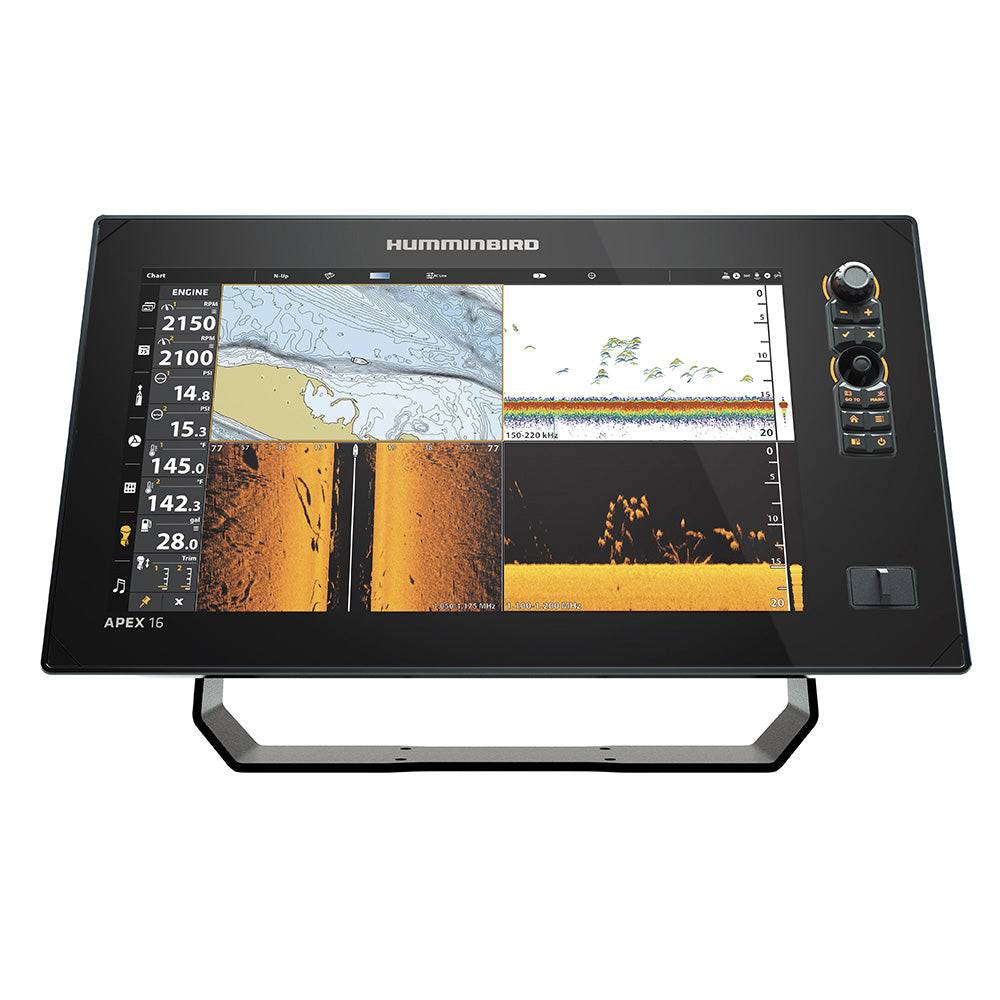 Humminbird APEX 16 VX MSI+ Chartplotter/Fishfinder w/Transom Mount Transducer