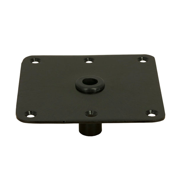Springfield KingPin Standard Square Steel Base w/Stain E-Coat - 7"x7"